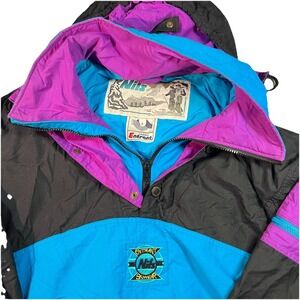 VTG Nils Men's Entrant‎ Skiwear Ski Jacket Size Large Retro 80s Color